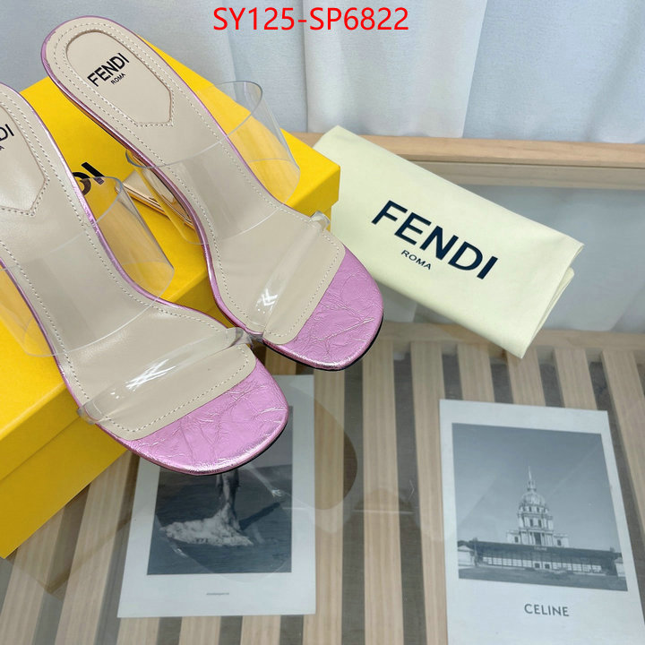 Women Shoes-Fendi,buy best quality replica , ID: SP6822,$: 125USD