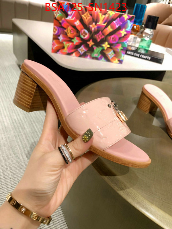 Women Shoes-LV,designer fake , ID: SN1423,$: 125USD