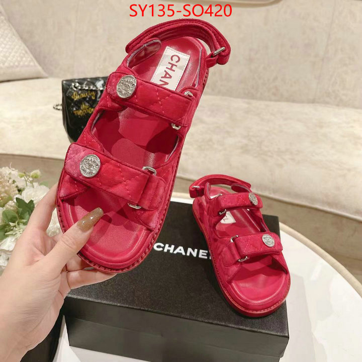 Women Shoes-Chanel,1:1 replica , ID: SO420,$: 135USD