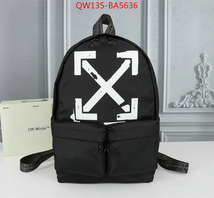 Off-White Bags ( TOP )-Backpack-,cheap replica ,ID: BA5636,$: 135USD