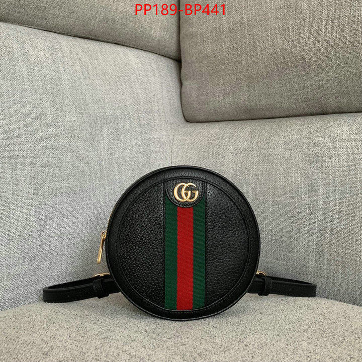 Gucci Bags(TOP)-Diagonal-,ID: BP441,$:189USD