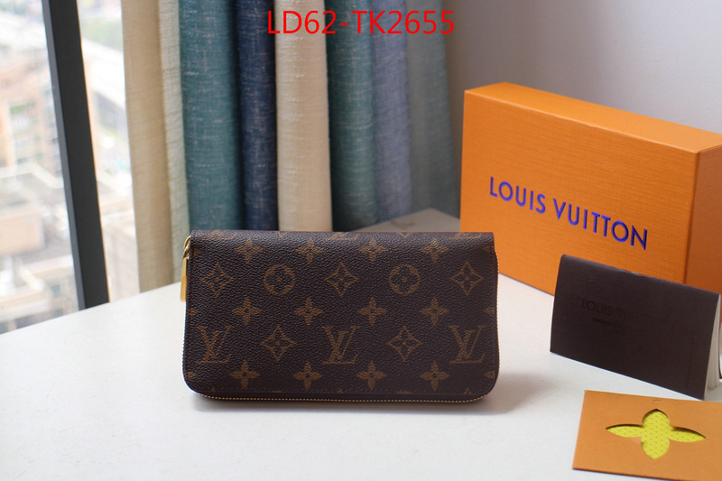 LV Bags(TOP)-Wallet,ID: TK2655,$:62USD