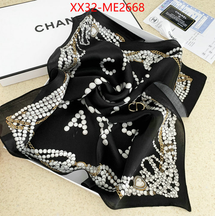 Scarf-Chanel,same as original , ID: ME2668,$: 32USD