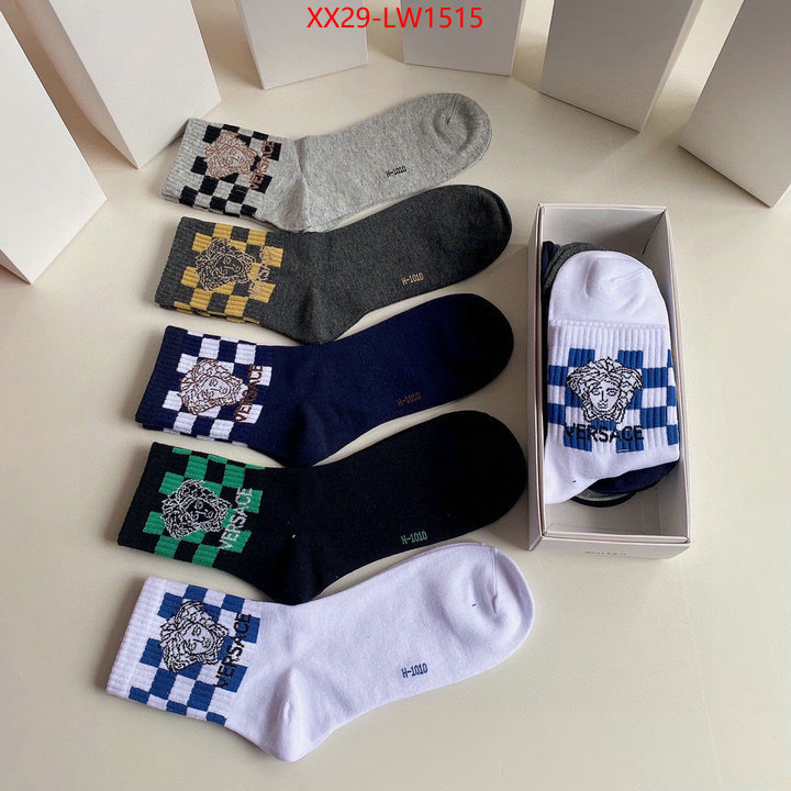 Sock-Versace,wholesale replica shop , ID: LW1515,$: 29USD