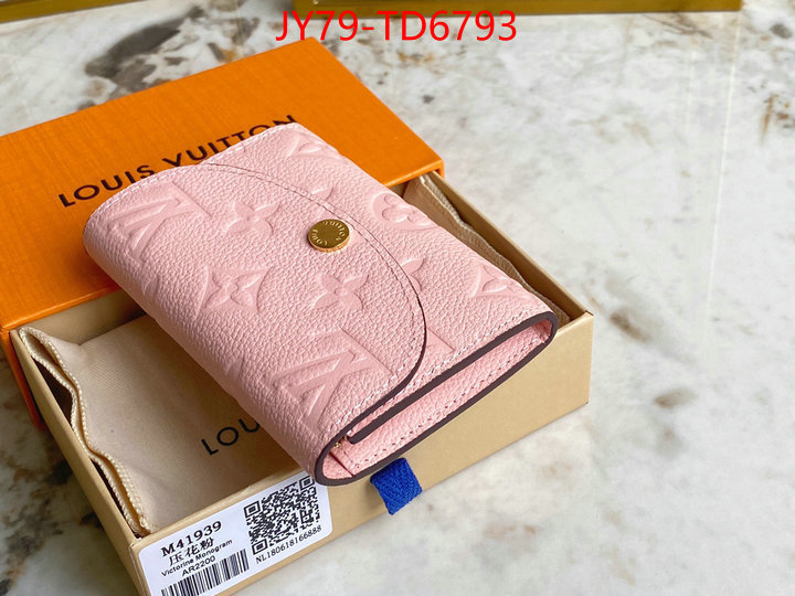 LV Bags(TOP)-Wallet,ID: TD6793,$: 79USD