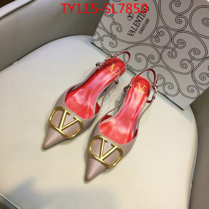 Women Shoes-Valentino,brand designer replica , ID: SL7850,$: 115USD