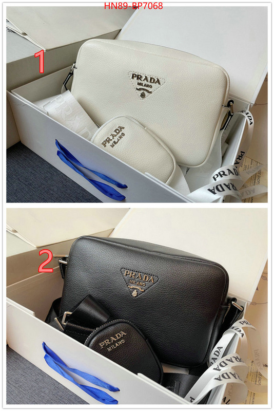 Prada Bags(4A)-Diagonal-,buy best high-quality ,ID: BP7068,$: 89USD