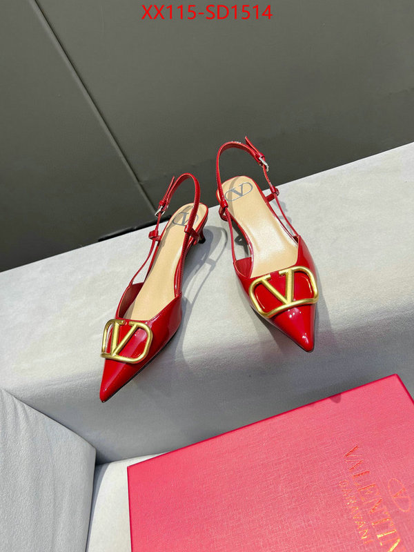 Women Shoes-Valentino,replica every designer , ID: SD1514,$: 115USD