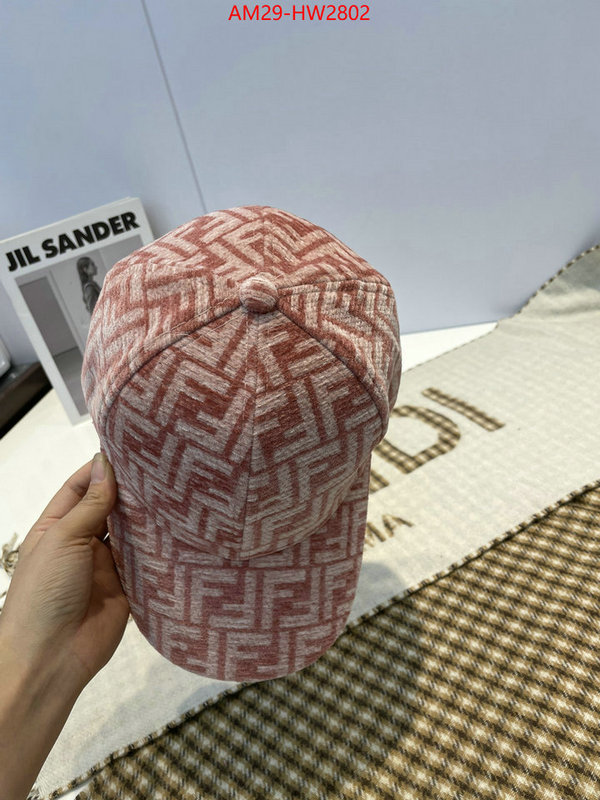 Cap (Hat)-Fendi,fake designer , ID: HW2802,$: 29USD