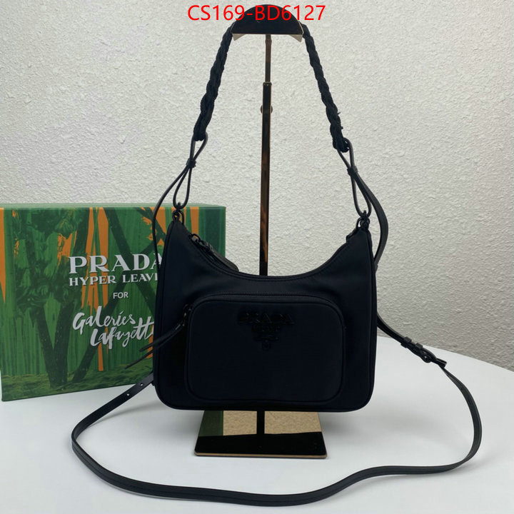 Prada Bags(TOP)-Handbag-,ID: BD6127,$: 169USD