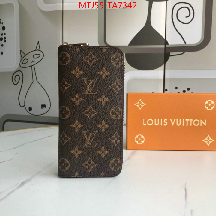 LV Bags(4A)-Wallet,ID: TA7342,$: 55USD