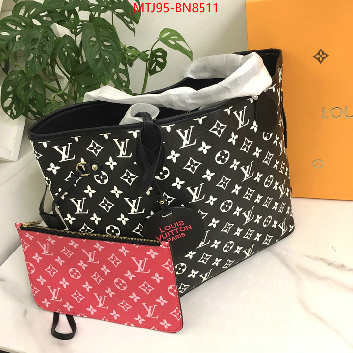 LV Bags(4A)-Neverfull-,replica for cheap ,ID: BN8511,$: 95USD