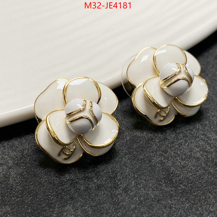 Jewelry-Chanel,where could you find a great quality designer , ID: JE4181,$: 32USD