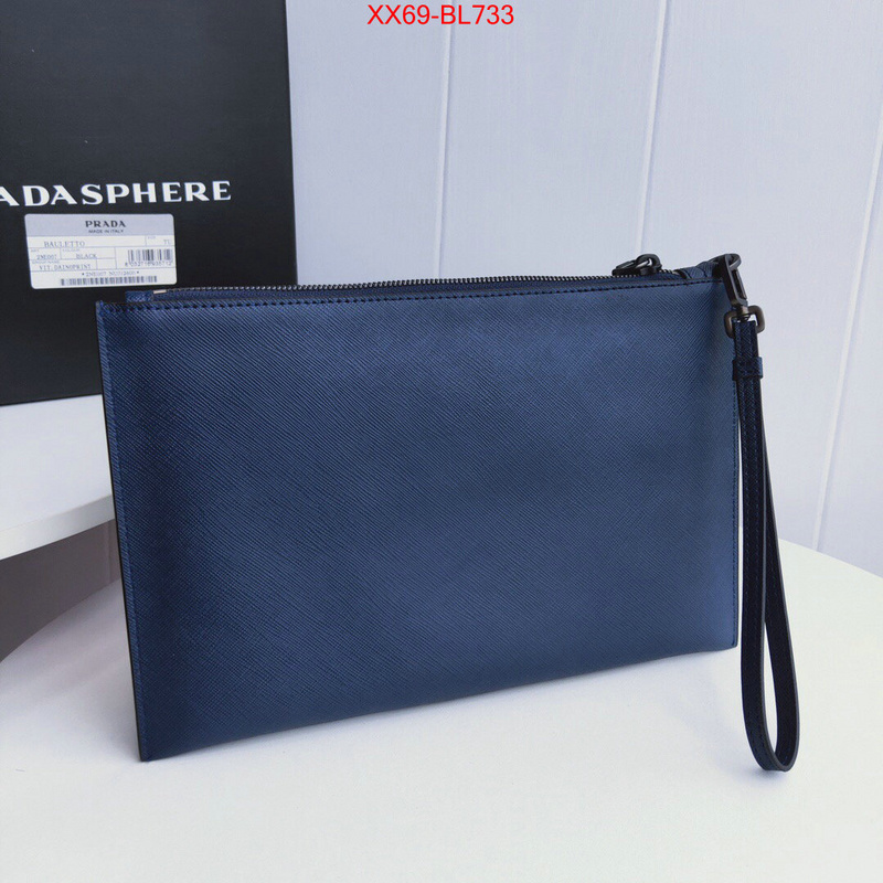 Prada Bags(TOP)-Clutch-,ID: BL733,$:69USD