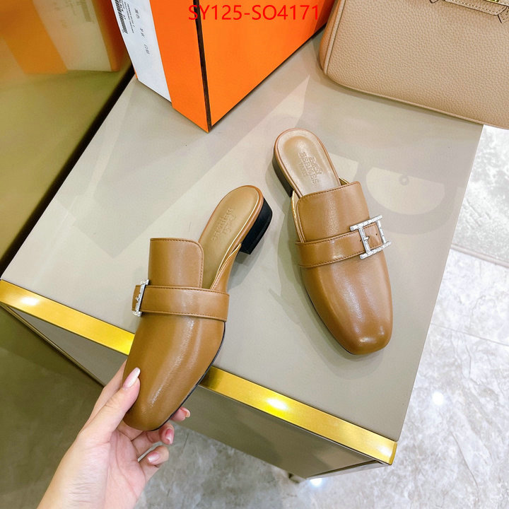 Women Shoes-Hermes,the highest quality fake , ID: SO4171,$: 125USD