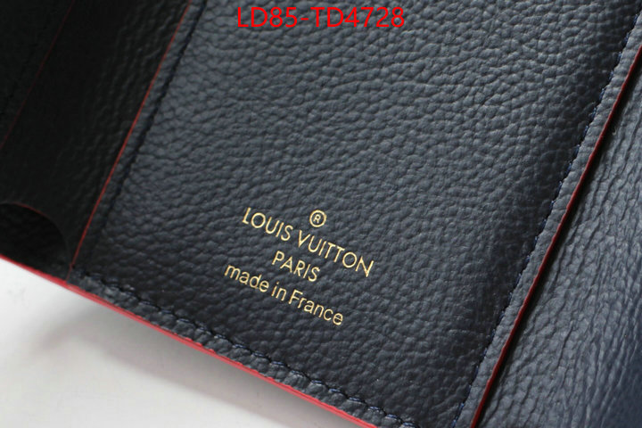 LV Bags(TOP)-Wallet,ID: TD4728,$: 85USD