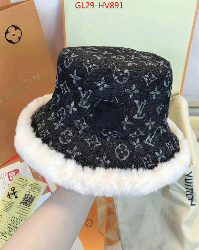Cap (Hat)-LV,the best designer , ID: HV891,$: 29USD