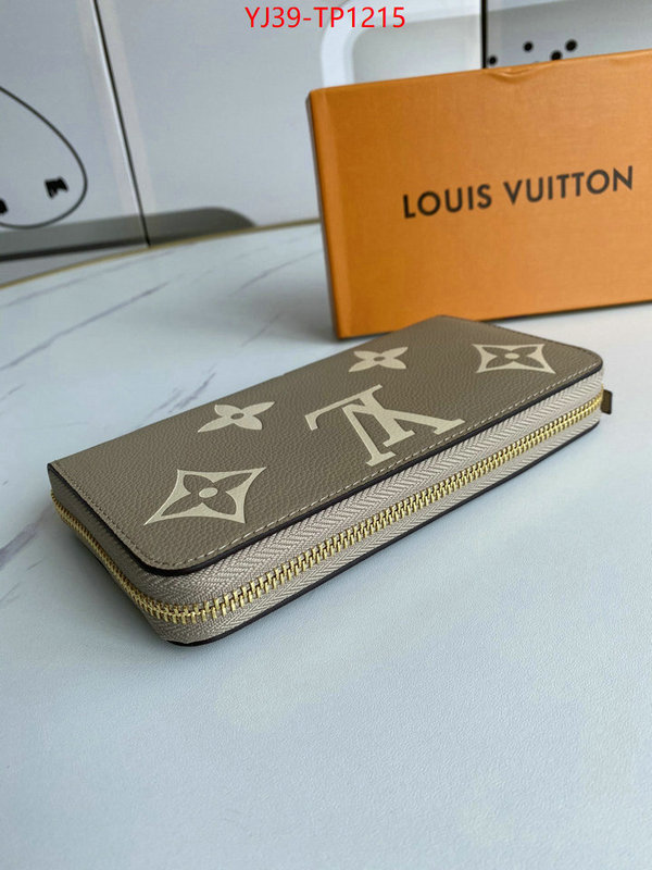 LV Bags(4A)-Wallet,ID: TP1215,$: 39USD