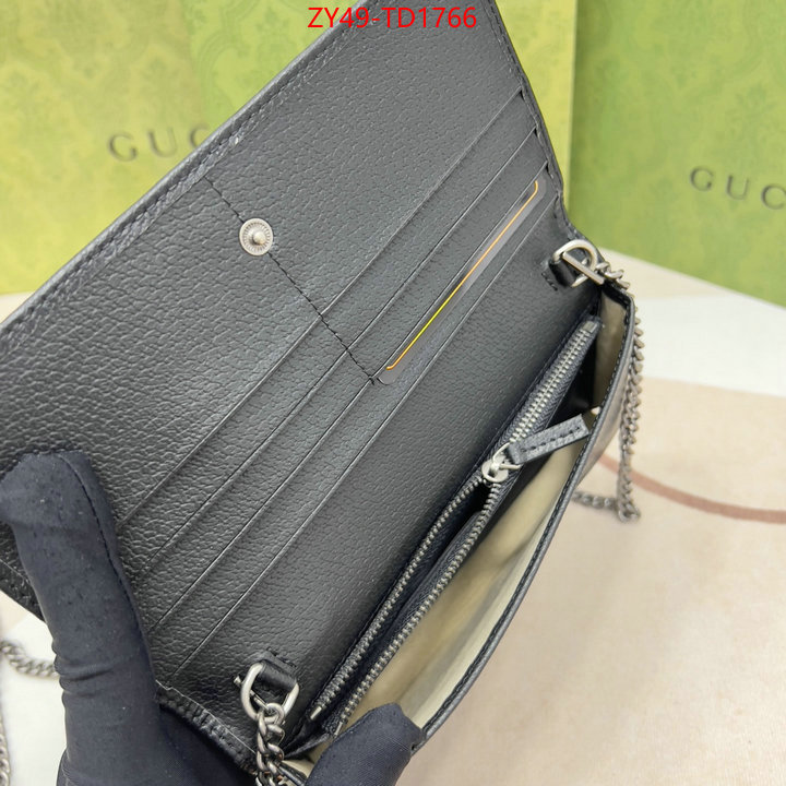 Gucci Bags(4A)-Wallet-,same as original ,ID: TD1766,$: 49USD