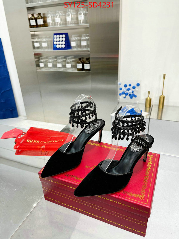 Women Shoes-Rene Caovilla,high-end designer , ID: SD4231,$: 125USD