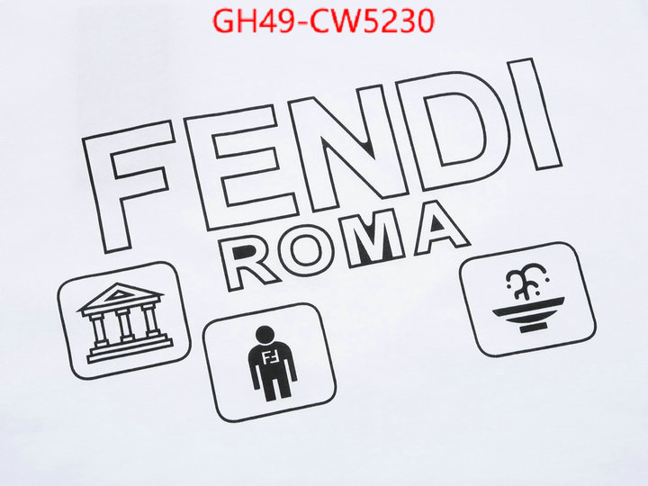 Clothing-Fendi,buy high quality cheap hot replica , ID: CW5230,$: 49USD