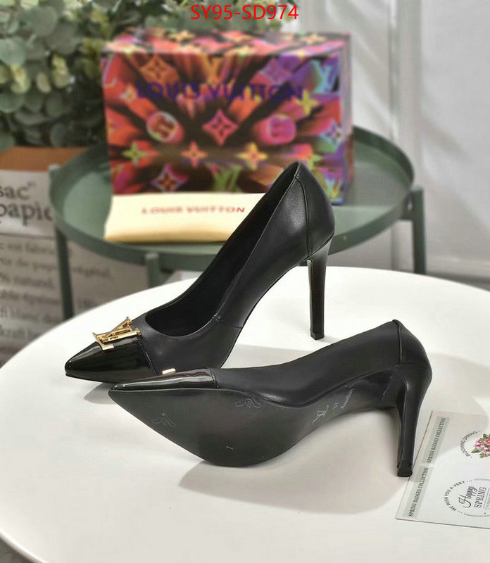 Women Shoes-LV,how to buy replica shop , ID: SD974,$: 95USD