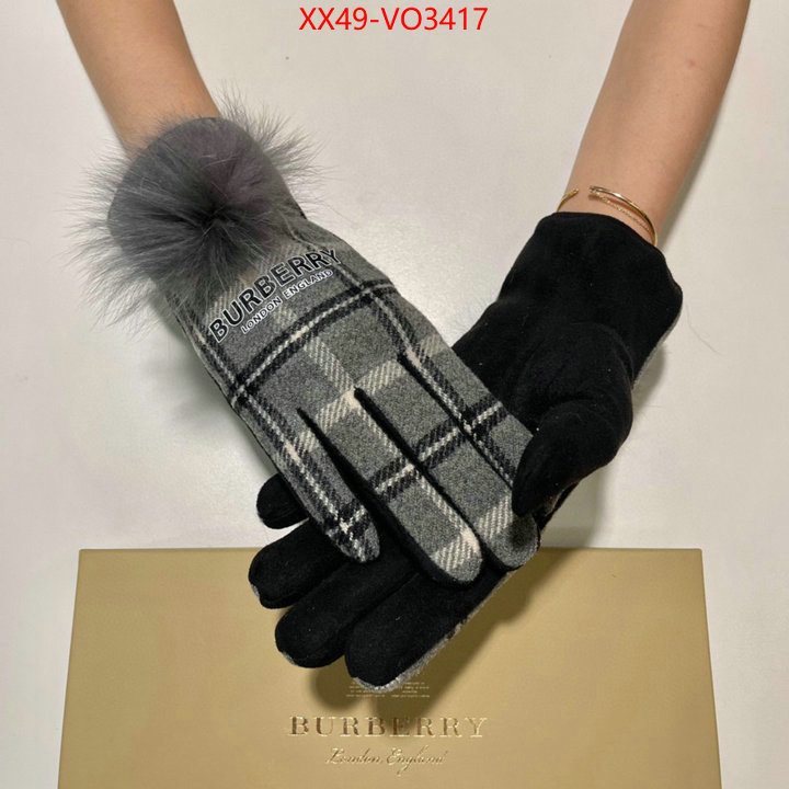 Gloves-Burberry,aaaaa replica designer , ID: VO3417,$: 49USD