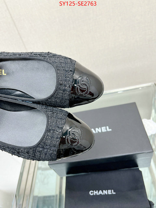 Women Shoes-Chanel,best luxury replica , ID: SE2763,$: 125USD