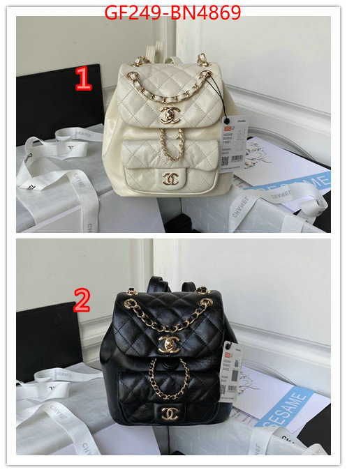 Chanel Bags(TOP)-Backpack-,ID: BN4869,$: 249USD