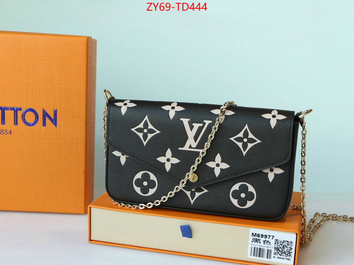 LV Bags(4A)-Wallet,ID: TD444,$: 69USD