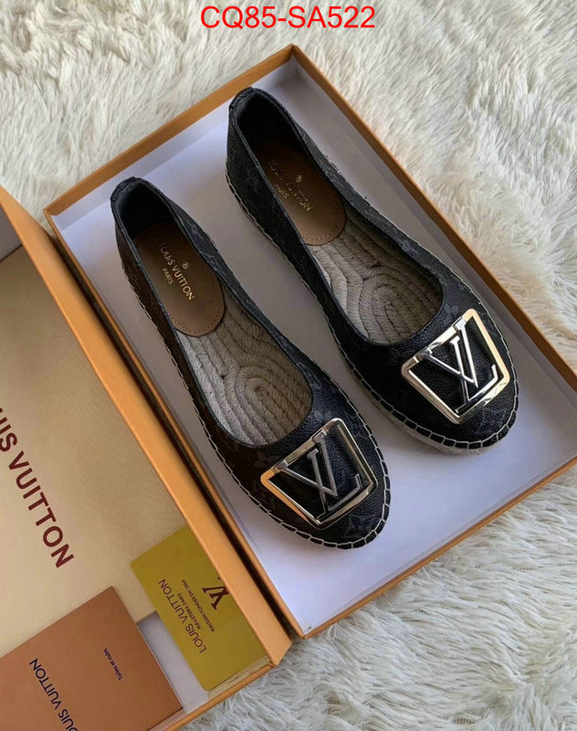 Women Shoes-LV,best aaaaa , ID:SA522,$:85USD
