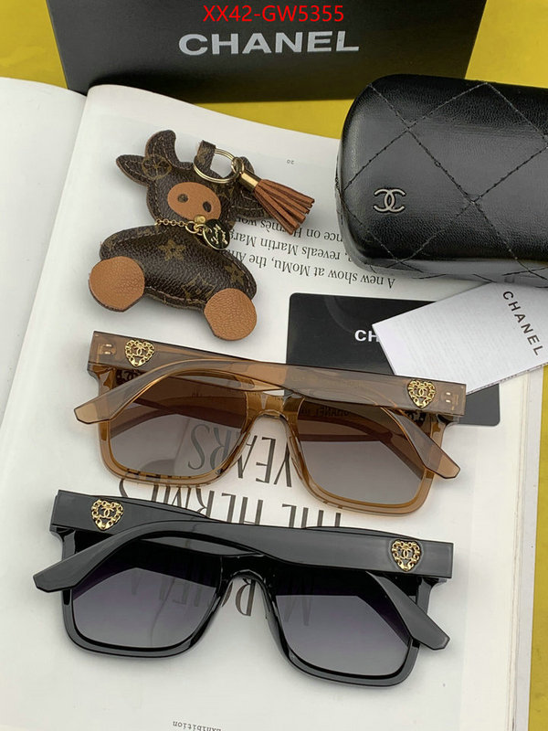 Glasses-Chanel,fake designer , ID: GW5355,$: 42USD