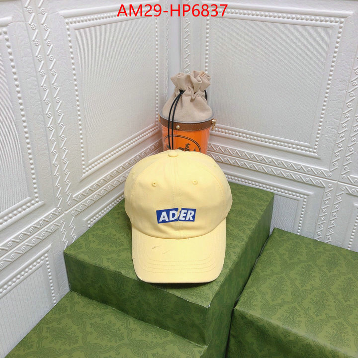 Cap (Hat)-ADER,best quality designer , ID: HP6837,$: 29USD