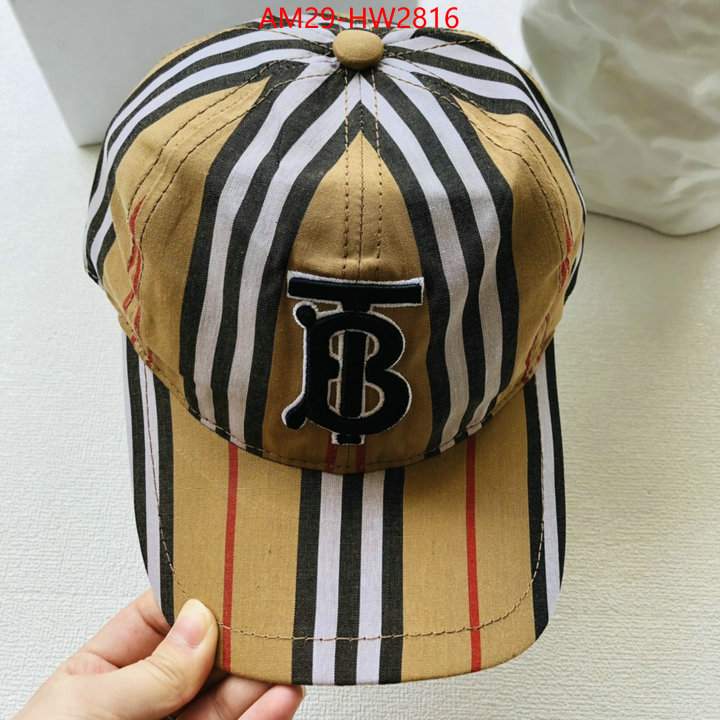 Cap (Hat)-Burberry,online from china designer , ID: HW2816,$: 29USD