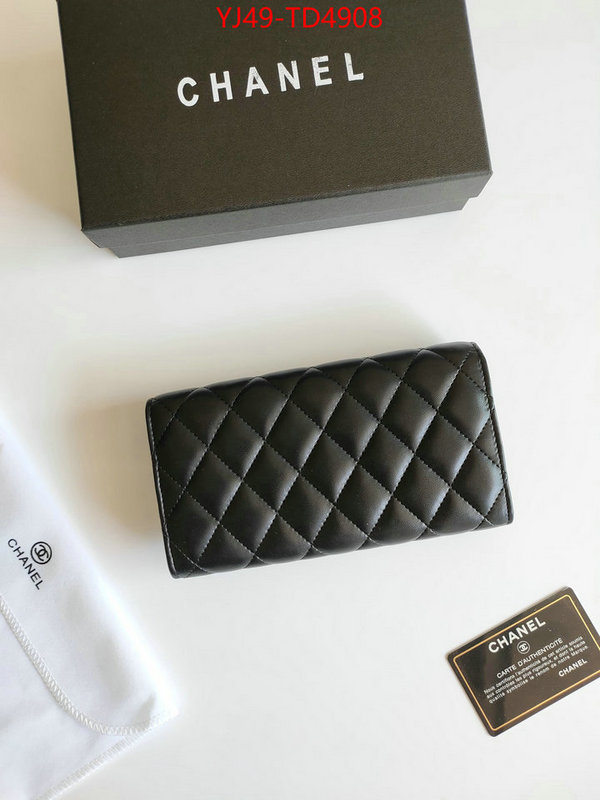 Chanel Bags(4A)-Wallet-,ID: TD4908,$: 49USD