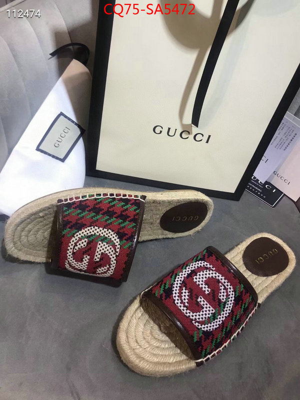 Women Shoes-Gucci,best luxury replica , ID: SA5472,$: 75USD