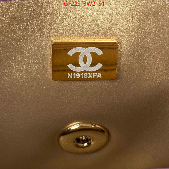 Chanel Bags(TOP)-Diagonal-,ID: BW2191,$: 229USD