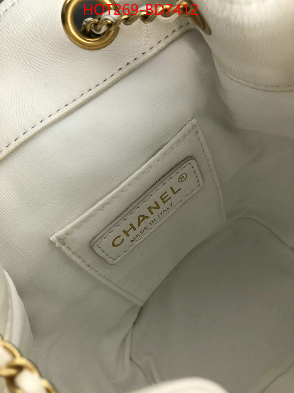 Chanel Bags(TOP)-Backpack-,ID: BD7412,$: 269USD