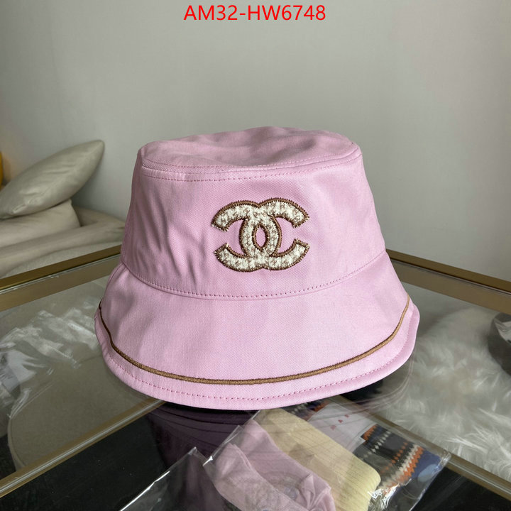 Cap (Hat)-Chanel,buy best quality replica , ID: HW6748,$: 32USD