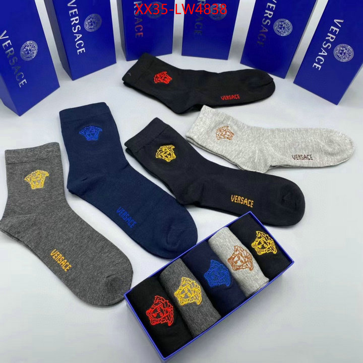 Sock-Versace,store , ID: LW4838,$: 35USD