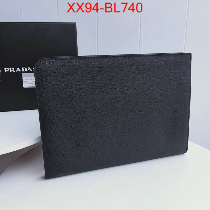 Prada Bags(TOP)-Clutch-,ID: BL740,$:94USD