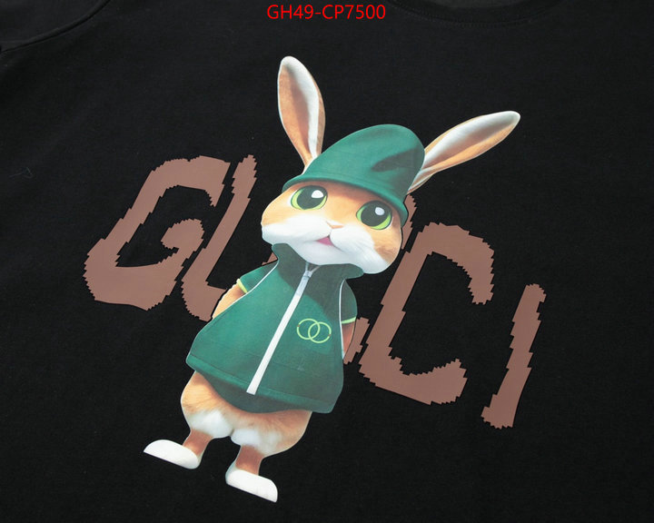 Clothing-Gucci,first copy , ID: CP7500,$: 49USD