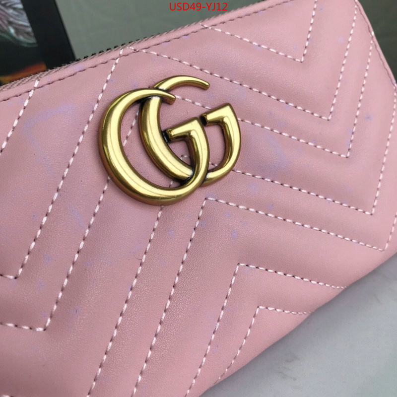 Gucci Bags(4A)-Marmont,aaaaa+ quality replica ,ID: YJ12,$: 49USD