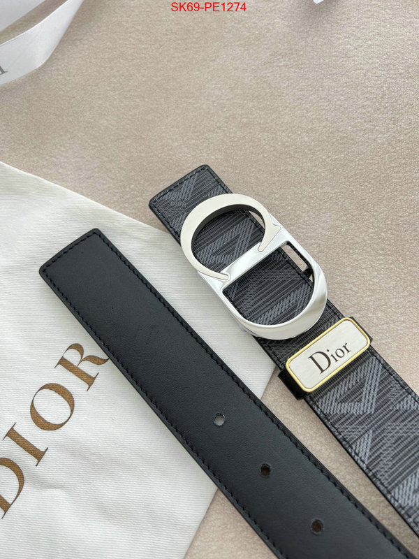 Belts-Dior,what best replica sellers , ID: PE1274,$: 69USD