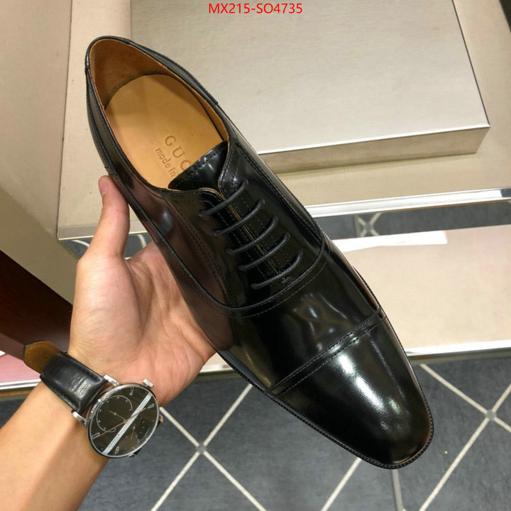 Men Shoes-Gucci,aaaaa , ID: SO4735,$: 215USD