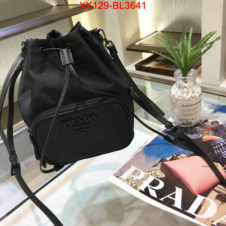 Prada Bags(TOP)-Backpack-,ID: BL3641,$: 129USD