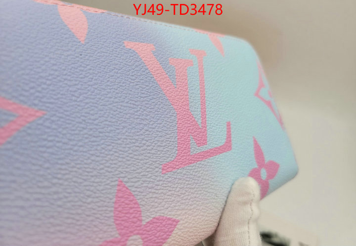 LV Bags(4A)-Wallet,ID: TD3478,$: 49USD