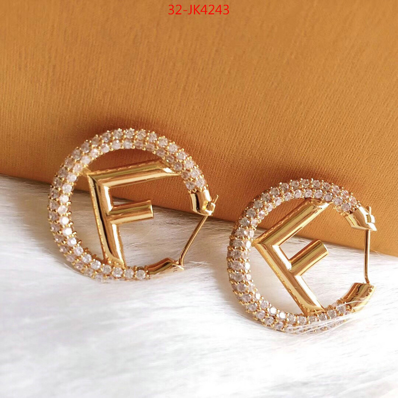 Jewelry-Fendi,how to buy replcia ,ID: JK4243,$: 32USD
