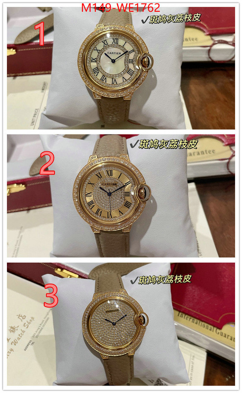 Watch(4A)-Cartier,best aaaaa , ID: WE1762,$: 149USD