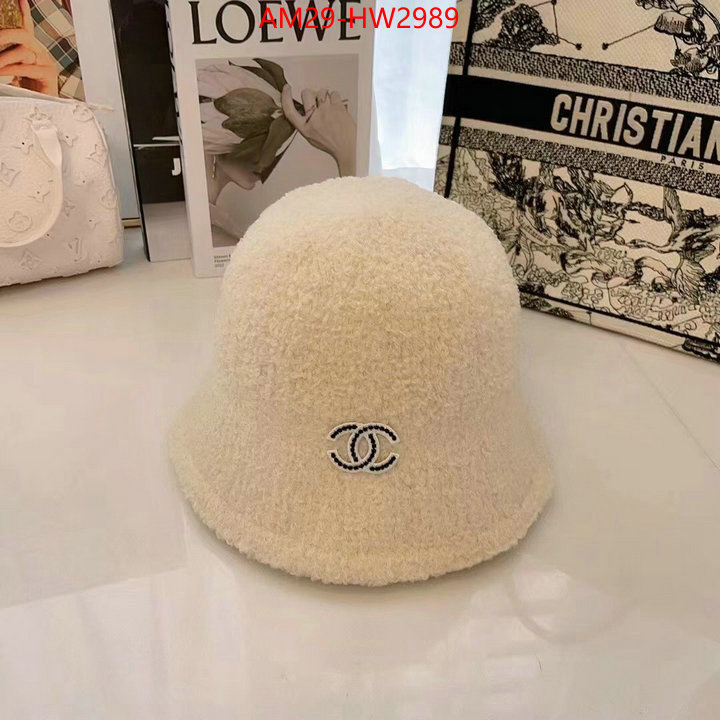 Cap (Hat)-Chanel,replica online , ID: HW2989,$: 29USD